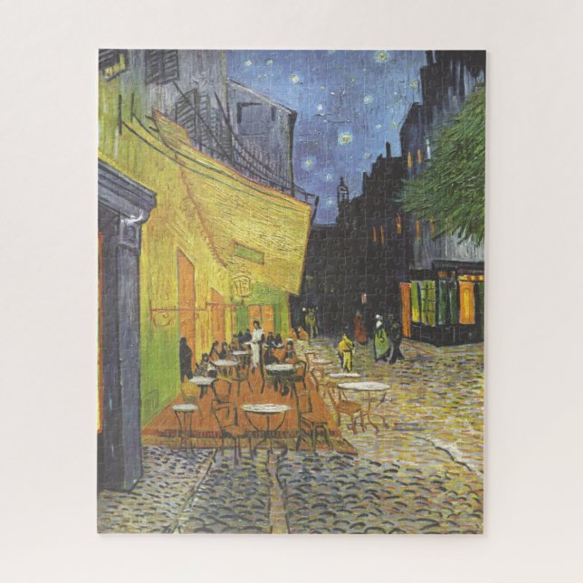 Puzzle Café Terrasse à Night Van Gogh (Vertical)