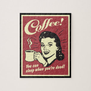 Puzzle Café! Tu peux dormir quand tu es mort !