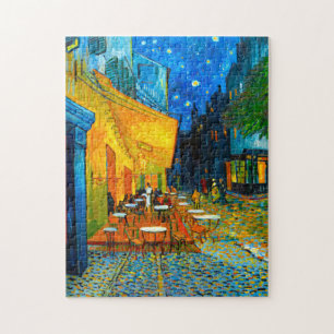 Puzzle Café Van Gogh Terrasse en soirée