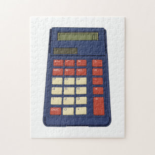Puzzle Calculatrice des années 80 90 Math School Nostalgi