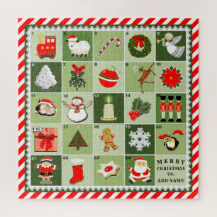 Puzzle Calendrier créatif de l'Avent de Noël