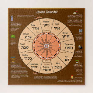Puzzle Calendrier juif
