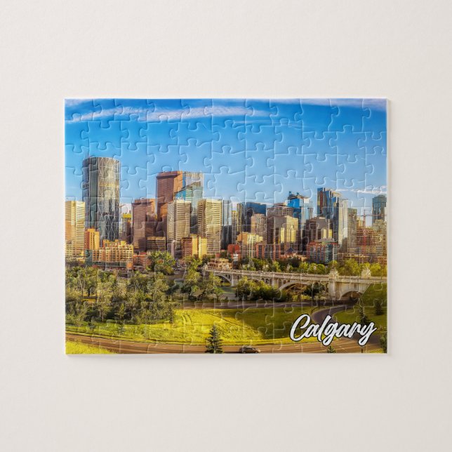 Puzzle Calgary, Alberta, Canada (Horizontal)