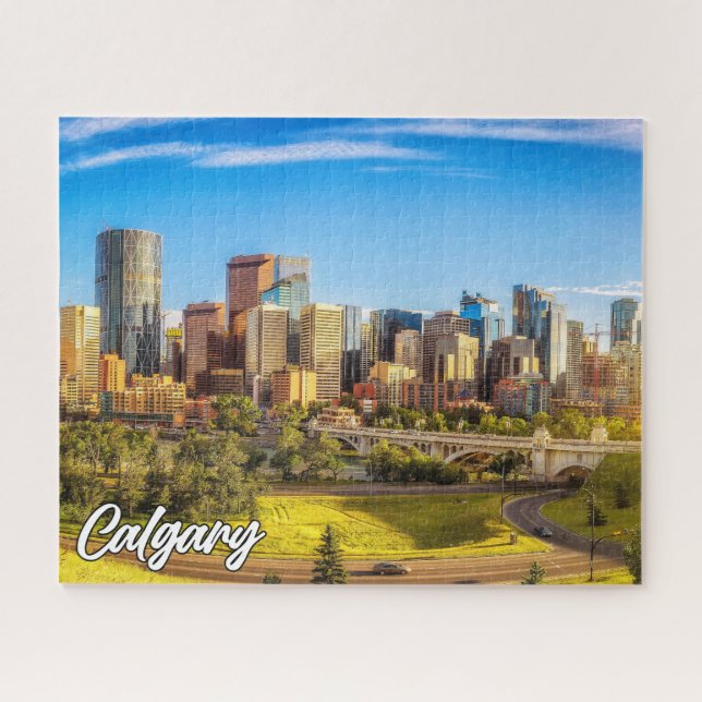 Puzzle Calgary, Alberta, Canada (Horizontal)