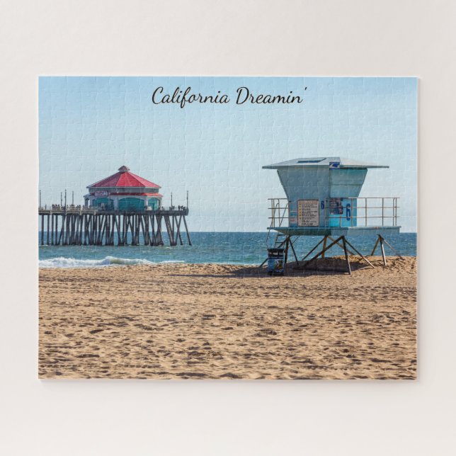 Puzzle California Dreamin' - Huntington Beach, CA (Horizontal)