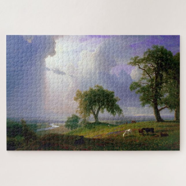 Puzzle California Spring, Albert Bierstadt (Horizontal)