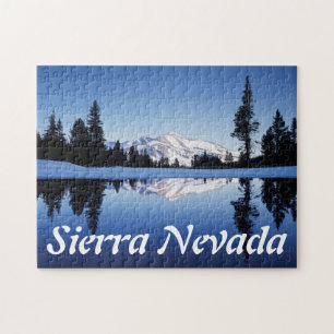 Puzzle Californie, Montagnes de la Sierra Nevada, Yosemit