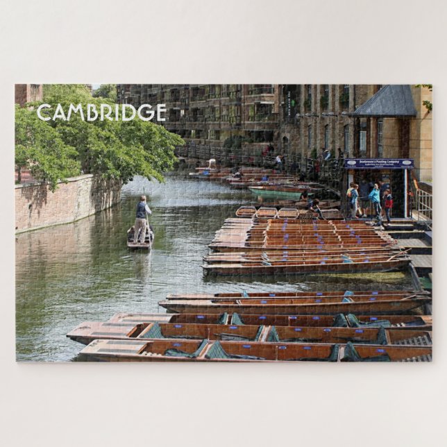 Puzzle Cambridge : Punts, Angleterre (Horizontal)