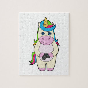 Puzzle Caméra Unicorn