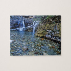 Puzzle Cameron Falls dans le parc national des lacs Water