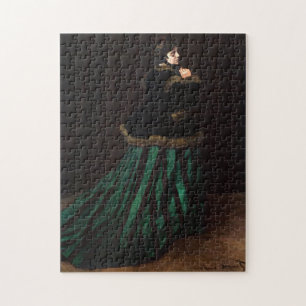 Puzzle Camille en Robe Verte Monet Art