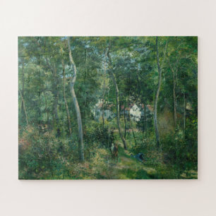 Puzzle Camille Pissarro Bord de Bois près de L'Hermitage