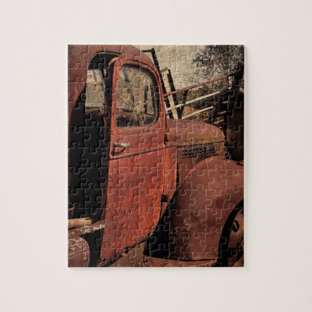 Puzzle Camion abandonné (Vertical)
