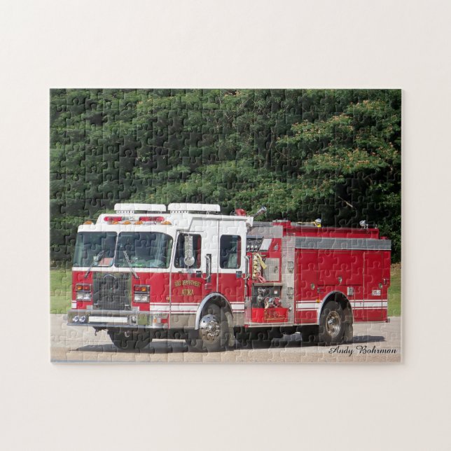 Puzzle - camion de pompiers, Atoka, TN (Horizontal)