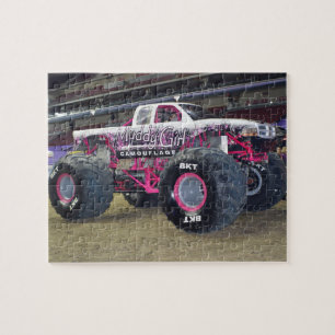 Puzzle Camion Monster Rose
