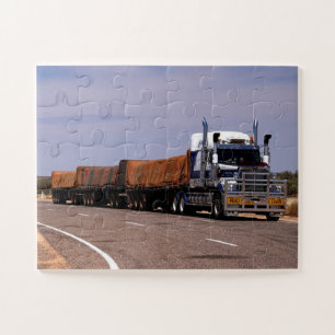 Puzzle Camion Road Train Australie Lasseter Highway