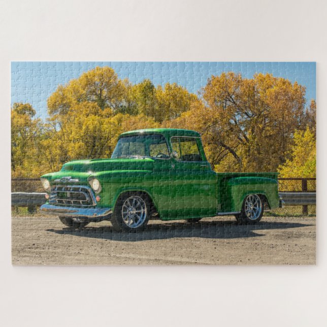 Puzzle Camion Vintage classique américain antique (Horizontal)