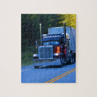 Puzzle Camions, Big Rig Cargo Truck Art
