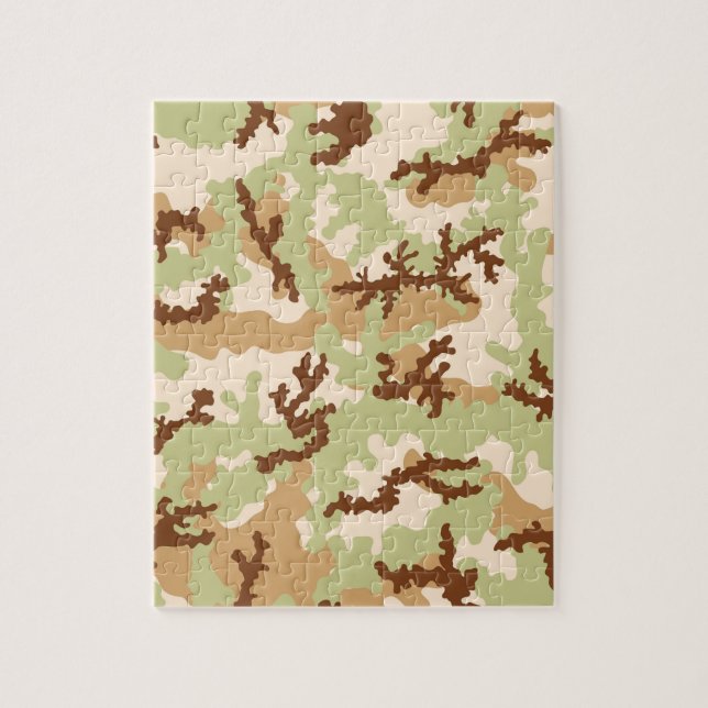 Puzzle Camouflage du désert (Vertical)