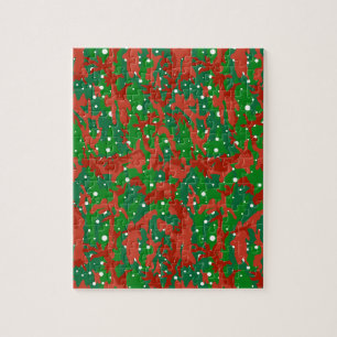 Puzzle Camouflage Haus De Camo Xmas
