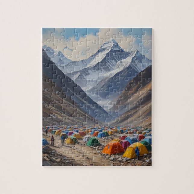 Puzzle Camp de base du Mont Everest, Népal (Vertical)