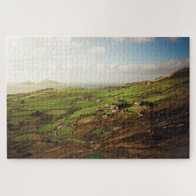Puzzle Campagne côtière Green Ireland (Horizontal)