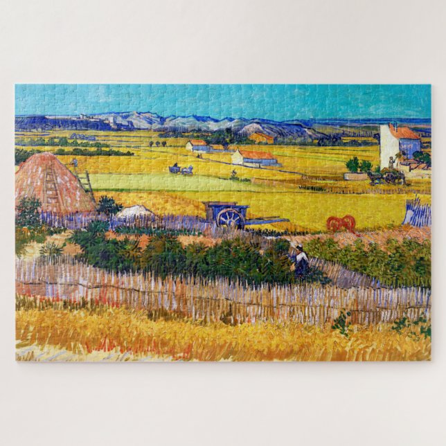Puzzle Campagne d'automne, Van Gogh (Horizontal)