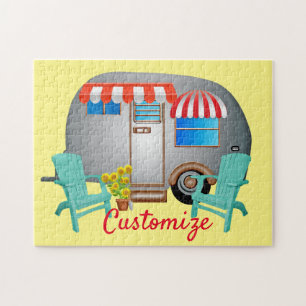 Puzzle Camper Caravane Teardrop Thunder_Cove