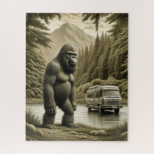 Puzzle Camper vintage Bigfoot et RV