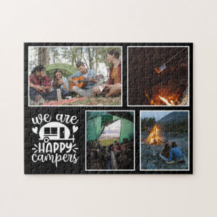 Puzzle Camping 4 Photo Collage Keepsaké