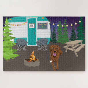 Puzzle Camping Coonhounds