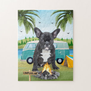 Puzzle Camping Français Bulldog