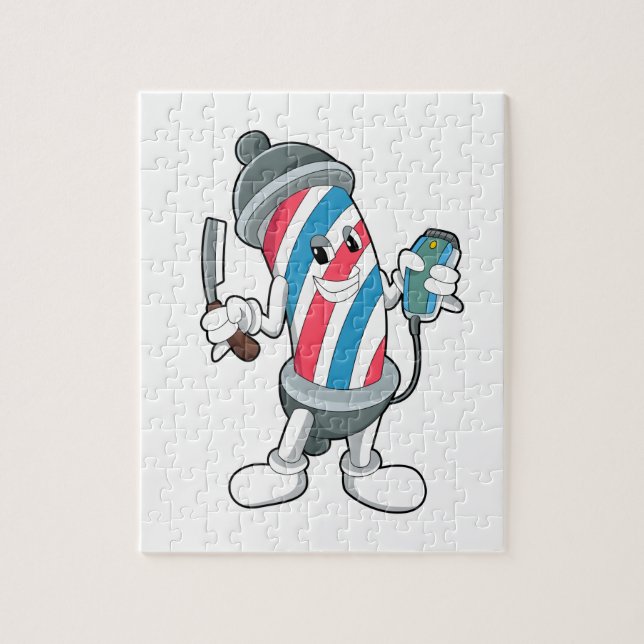 Puzzle Can as Hairtravh Razor (Vertical)