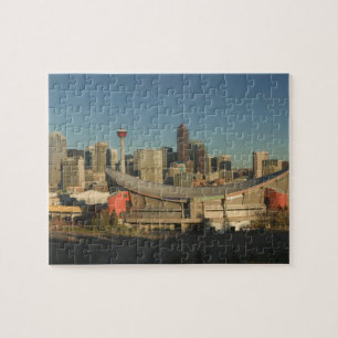 Puzzle Canada, Alberta, Calgary : City Skyline à partir 