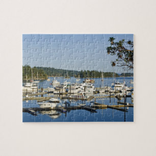 Puzzle Canada, Colombie-Britannique, îles Gulf, île Salts