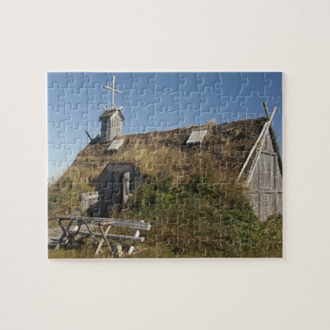 Puzzle Canada, Terre-Neuve-et-Labrador, L'Anse Aux (Horizontal)