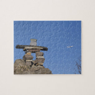 Puzzle Canada, Terre-Neuve, St. John's. Inukshuk (pour