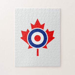 Puzzle Canadian Maple Leaf Roundel Mod CANADA