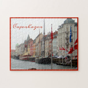 Puzzle Canal de Copenhague (Nyhavn)