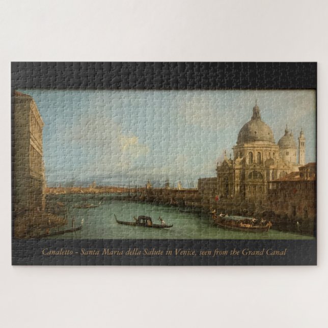 Puzzle Canaletto - Venise, Grand Canal - difficile (Horizontal)