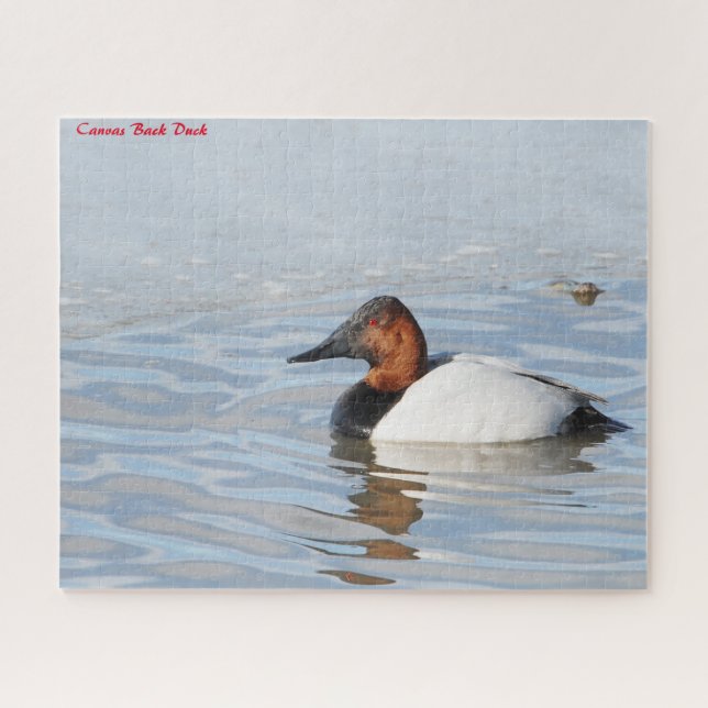 Puzzle Canard à dos cannelle (Horizontal)