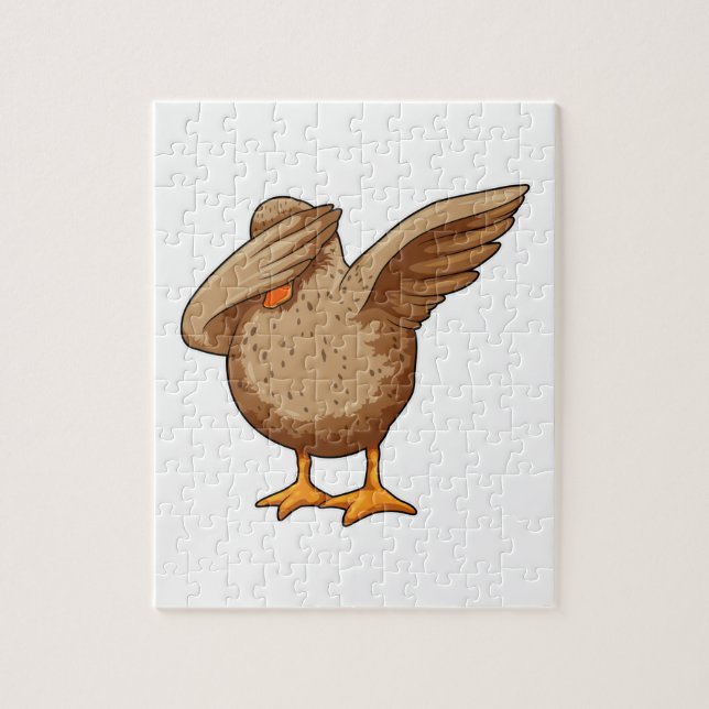 Puzzle Canard à Hip hop Dance Dab (Vertical)