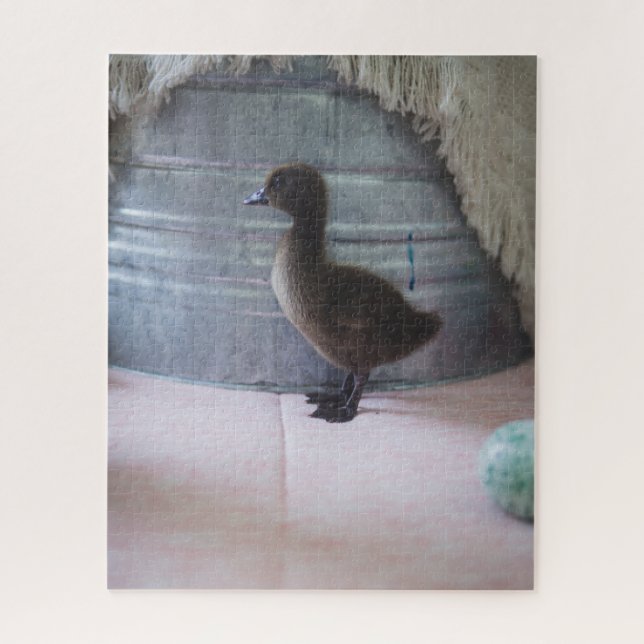 Puzzle Canard, Brown bébé foncé Canard (Vertical)