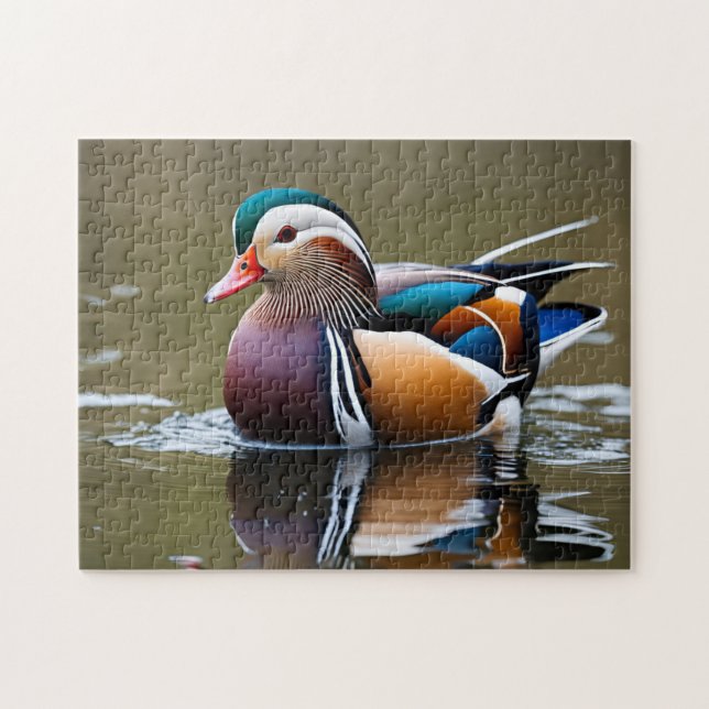 Puzzle Canard colvert vibrant (Horizontal)