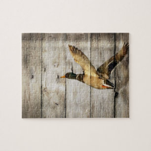 Puzzle Canard en bois de canard de pays occidental de