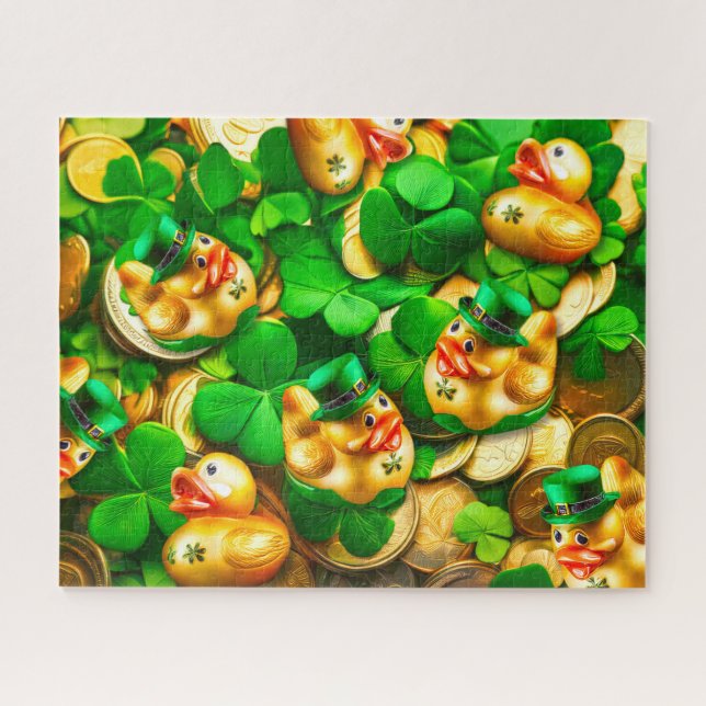 Puzzle Canards Chanceux (Horizontal)