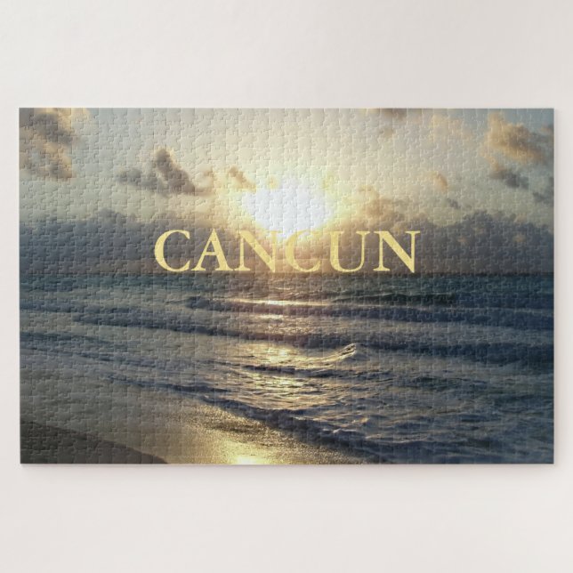 Puzzle Cancun Sunrise (Horizontal)