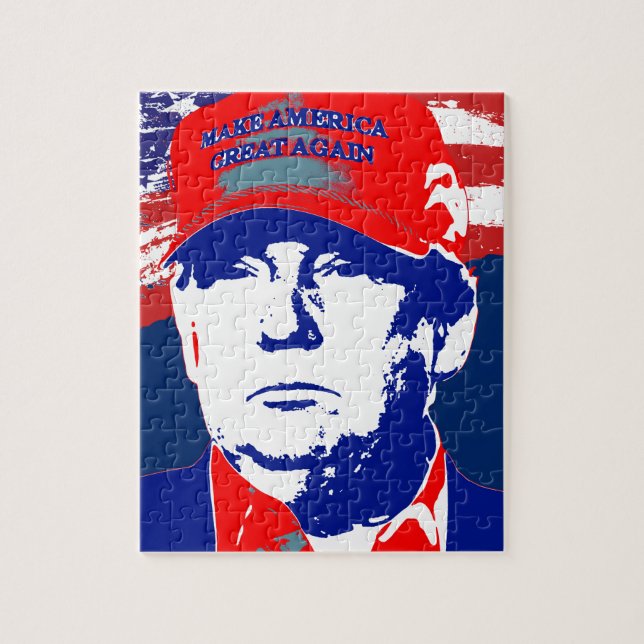 Puzzle Candidat présidentiel de Donald Trump 2016 (Vertical)