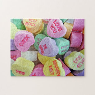 Puzzle Candy Hearts 