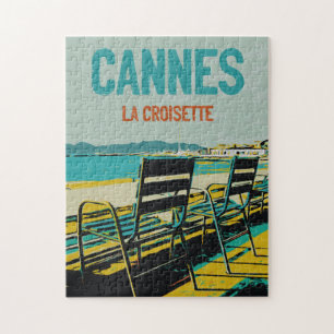 Puzzle Cannes Côte d'Azur La Croisette Illust France